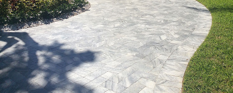 MP1016 - Light Silver Grey Outdoor Marble Pavers