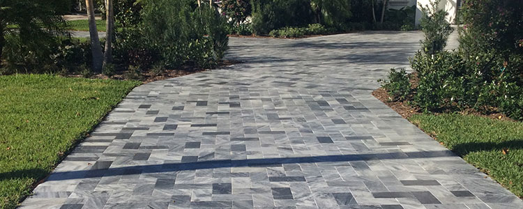 MP1008 - Silver Grey Outdoor Marble Pavers